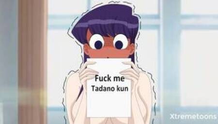 komi-san wants Tadano to fuck her - komi san can't communicate - (Hentai parody)