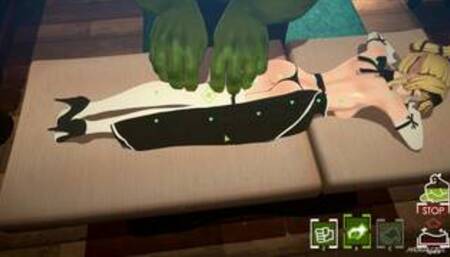 EP1: Thalia's Story Chapter - Orc Massage Full Gameplay Walkthrough in 4K UHD - Porn Games