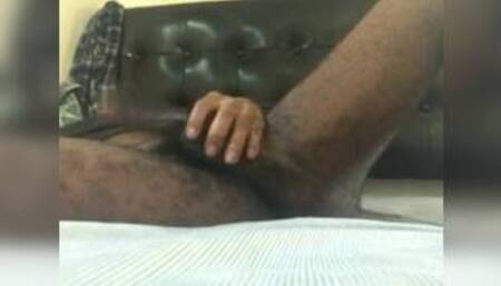 Black boy with morning wood