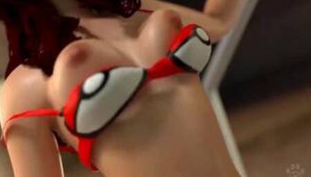 Elsa Vs Pokémon animé