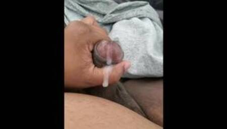 Bigtitchub Oozes Creamy Load from Uncut Cock