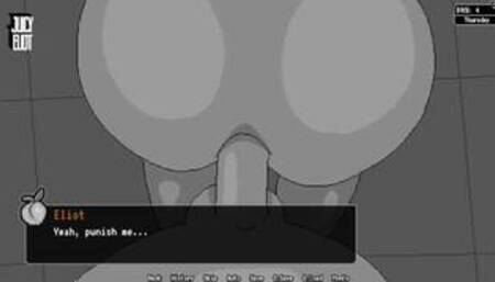 Juicy Futa - Eliot being roughly fucked in the bathroom by a stranger