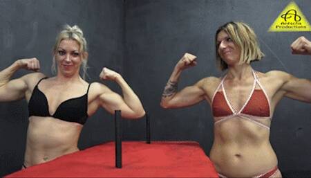 Armwrestling Viper (Max) vs Samantha