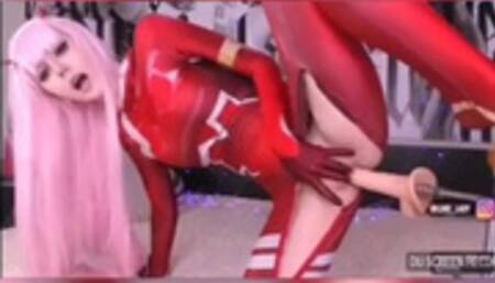 Zero two cosplay porn partie 2