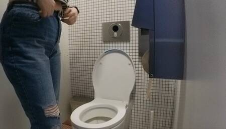 I think Half of people in mall heard this relase on toilet - Fast & loud toilet visit in Mall after KFC