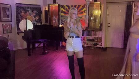 Hanging by Rope and her Belt