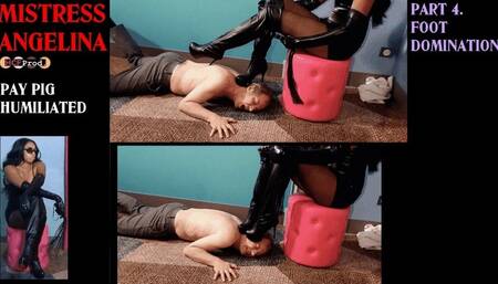 MORE FOOT DOMINATION for PAY PIG (HD)