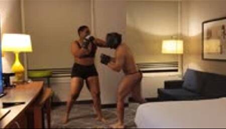 Nina's Boxing Beatdown of Hoodman