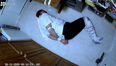 Man kept bound and gagged in adult school uniform 1