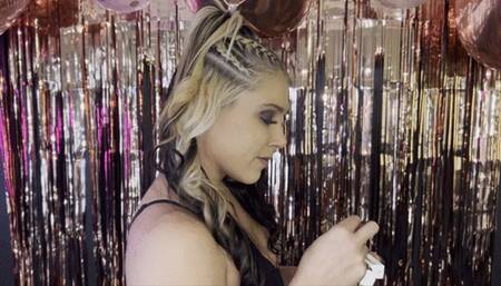 Black Victorias Secret Newport 100 Birthday smoke