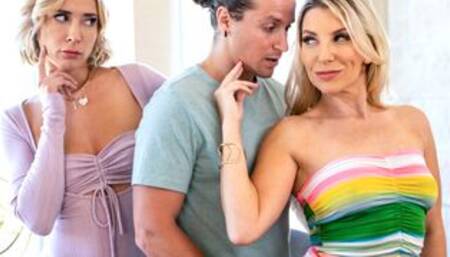 Neighborhood MILFs fight over fresh meat