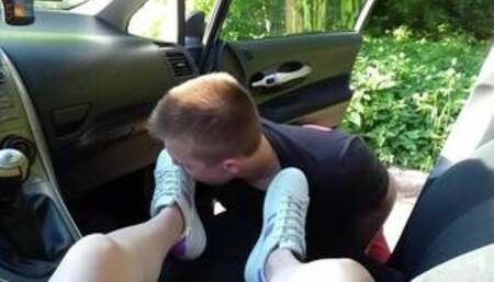Public foot worship - C4S - 120987