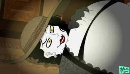 Resident Evil Village: Tall Vampire Maiden Alcina Dimitrescu Parody Animated
