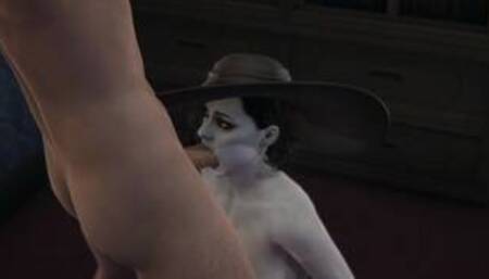 Dimitrescu and his cum diet