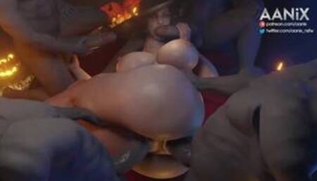 dimitrescu gangbang resident evil 8