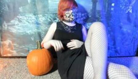 Worst Halloween Special Ever: Trans Girl Fucks a Pumpkin
