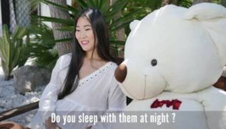 Katana Japanese porn star interview for Plushies.tv