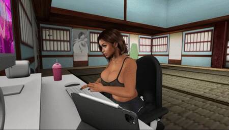 TOPLESS BOXING: Nicole vs Paige 720p