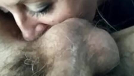 Beautiful morning with my wife blowjob & ass