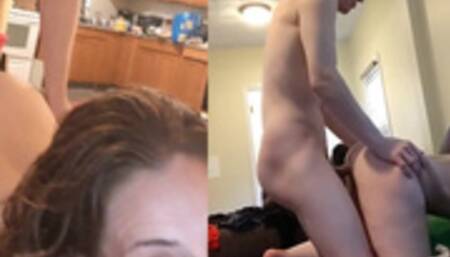 Heather Kane Laughs as One Night Stand Dumps Cum Inside Her Cheating Pussy