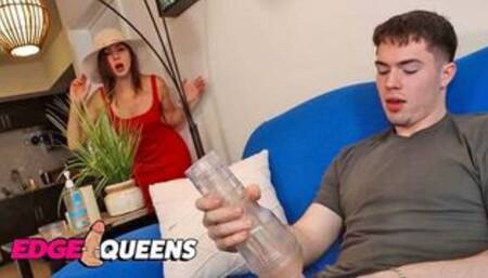 SWOLLEN BALLS - LANA BLADE INTENSE EDGE SESSION