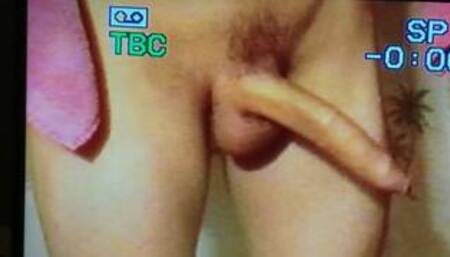 Barely legal nude teen in the shower, home video from 2003..