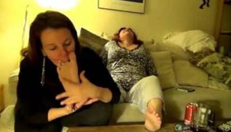 First Time Lesbian Feet Worship