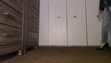 Leather Jacket Smoke - Red Lipstick