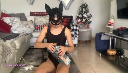 Whale blowing and deflate