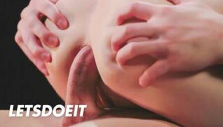 Belle Claire Has Her Luxurious Asshole And Pussy Pounded Good By Her BF