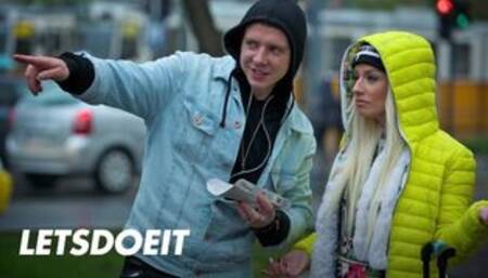 French Bitch Jessie Volt Banged Abroad By Big Local Dick