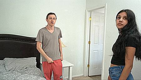 Jasmine Angel - Sexy Exotic Teen Fucks Big Dick Landlord - PART 1A (SD 720p WMV)