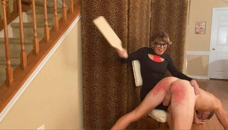 Domestic Discipline- The Paddling  (WMV HD)