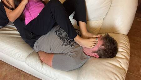Vicious Foot Domination For My Lazy Husband | WMV