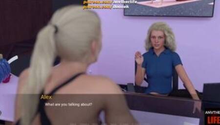 [Gameplay] PERSONAL TRAINER • EP. XV • I COVER IN CUM THE BIG ASS OF A BLONDE SLUT