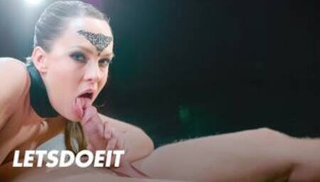 Blue Angel Ties Up Her BF & Prepares Him For Hardcore Domination