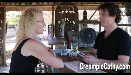 Pussy licking smut with sexy Robby Echo from Creampie Cathy