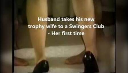 Trophy girl makes debut at Swingers Club