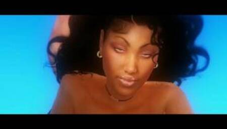 Married Ebony Milf gets fucked in the sand