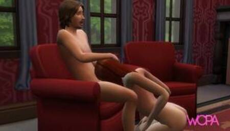 Sirius Black and Ginevra Weasley having sex in harry cuckold gryffindor bedroom - WOPA