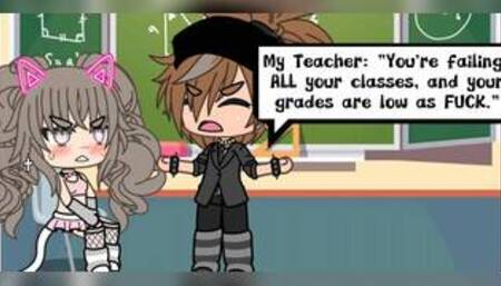 I FUCKED MY TEACHER FOR GOOD GRADES! | Threesome With My Teacher's Wife!