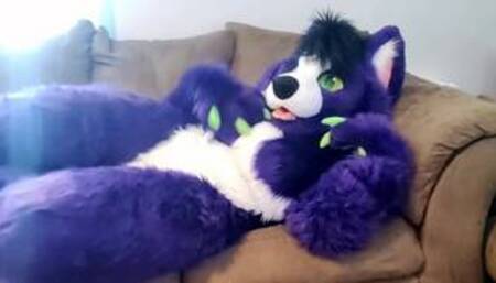 A Little Alone Time - Solo Fursuit Petting and Rubbing - Solo Female - Low Volume