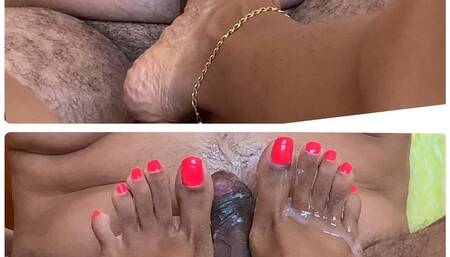 Dominating, Dirtytalk, No Mercy Toejob