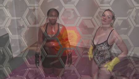 OIL WRESTLING Foxxie - Galaxy PINS ONLY