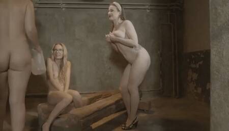 3 girls pee in the measuring cup - mobile version wmv 1080p