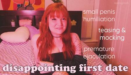 disappointing first date