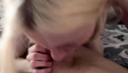 Cute amateur blonde girl gets fucked on camera