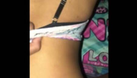 Snuck out the house to get fucked in the basement