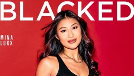 Petite Asian babe Mina Luxx is enjoying his FULL length