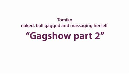 Tomiko Gag show - 02 ball gag